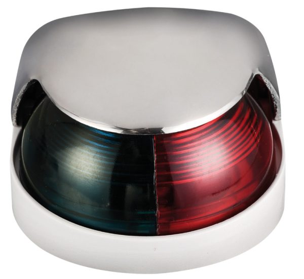 Navigation lights made of stainless steel