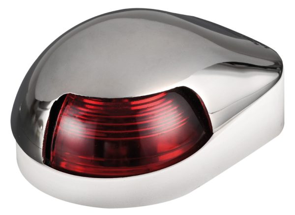Navigation lights made of stainless steel