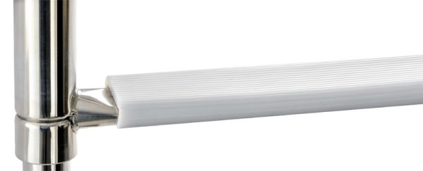 Telescopic ladder for gangplank